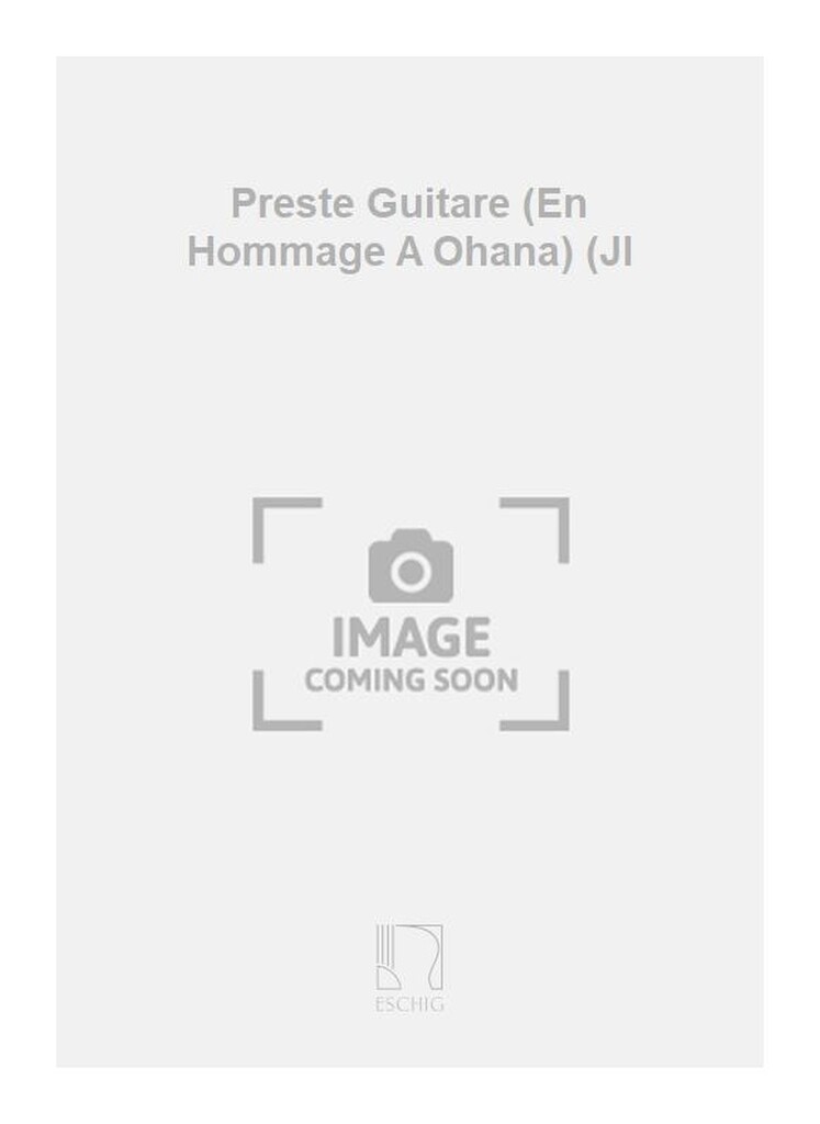 Preste Guitare (En Hommage A Ohana) (Jl